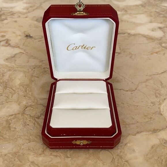 Cartier Jewelry - Authentic Cartier Double Wedding Rings Box